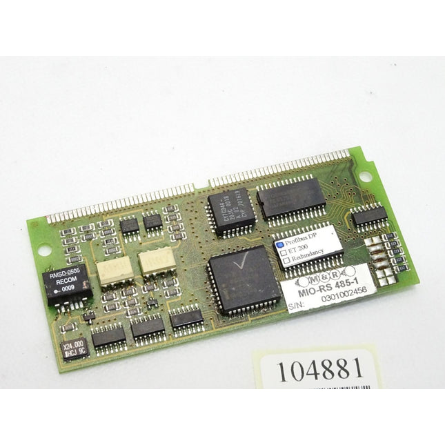 M&R MIO-RS485-1 Einschubkarte PROFIBUS-Mastercard - Maranos.de