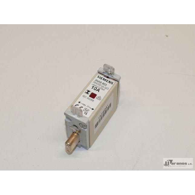NEU Siemens 3NA6803 Kennmelder NH Sicherung Vorsicher 3NA6 803 NH000-gL/gG 10A - Maranos.de