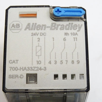 Allen Bradley Relais 700-HA33Z24-3 mit Sockel 700-HN205 - Maranos.de