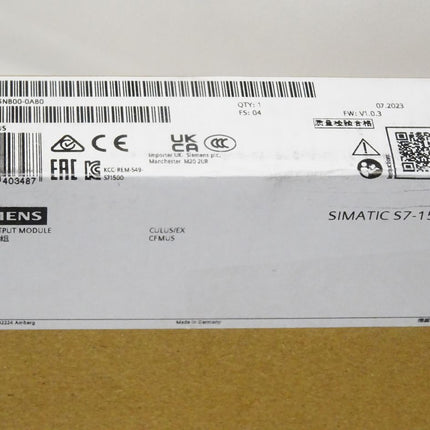 Siemens S7-1500 6ES7532-5NB00-0AB0 6ES7 532-5NB00-0AB0 Neu OVP versiegelt - Maranos.de