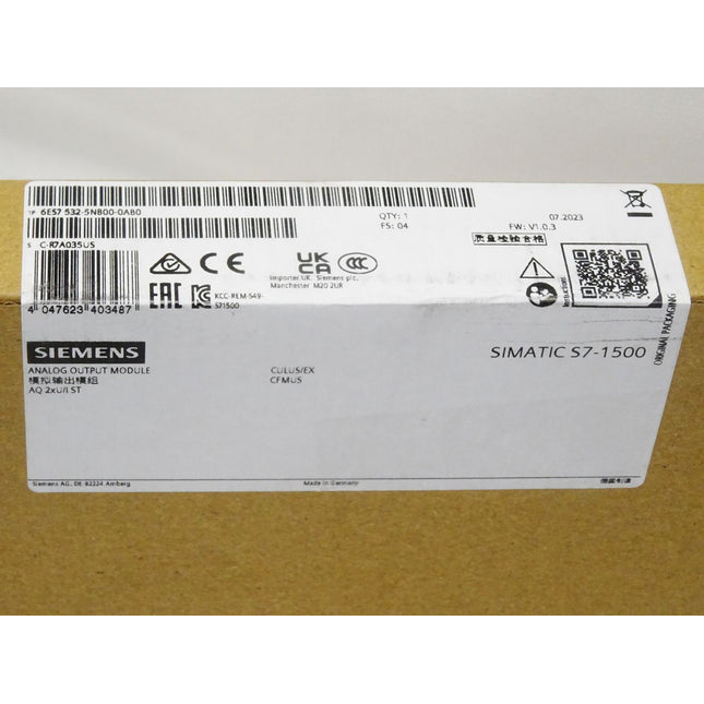 Siemens S7-1500 6ES7532-5NB00-0AB0 6ES7 532-5NB00-0AB0 Neu OVP versiegelt - Maranos.de