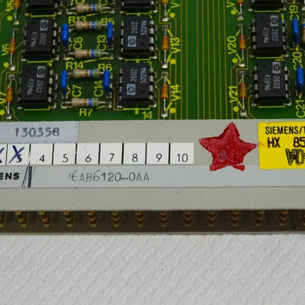 Siemens 6AB6120-0AA Steuerplatine Modul 6AB6 120-0AA - Maranos.de