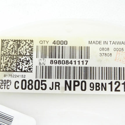4000x Widerstand 0805 / 120 pF / 50V - Maranos.de