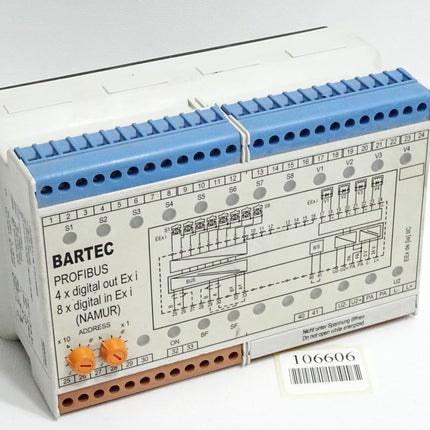 Bartec 07-7331-2305 / 1000 PROFIBUS-Interface 4 x digital out Ex e/8 x digital in Ex i - Maranos.de