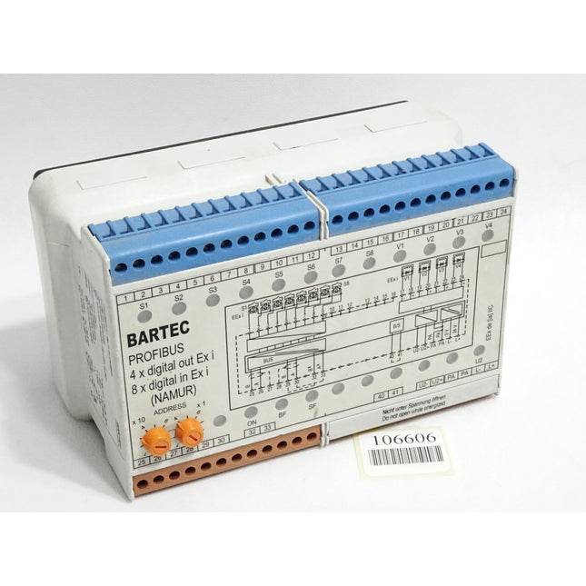 Bartec 07-7331-2305 / 1000 PROFIBUS-Interface 4 x digital out Ex e/8 x digital in Ex i - Maranos.de