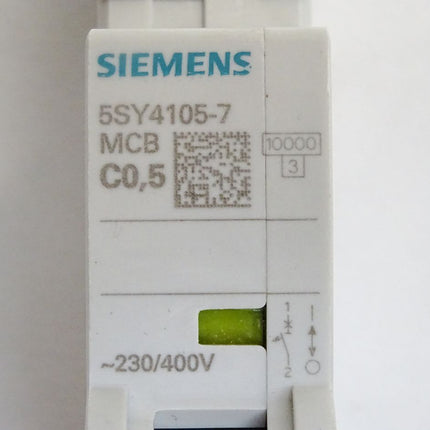 Siemens Leitungsschutzschalter 5SY4105-7 MCB C0,5 - Maranos.de
