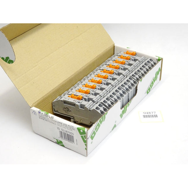 Wago Erdleiter-Trennklemme 282-639 / Inhalt : 10 Stück / Neu OVP - Maranos.de