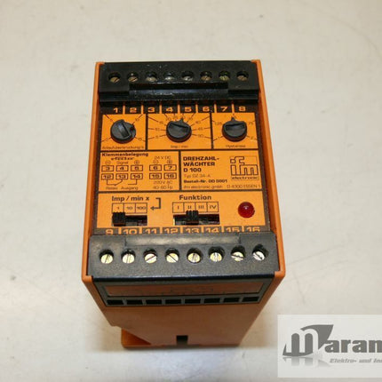 IFM DZ 34-A Drehzahlwächter DD0001 - Maranos.de
