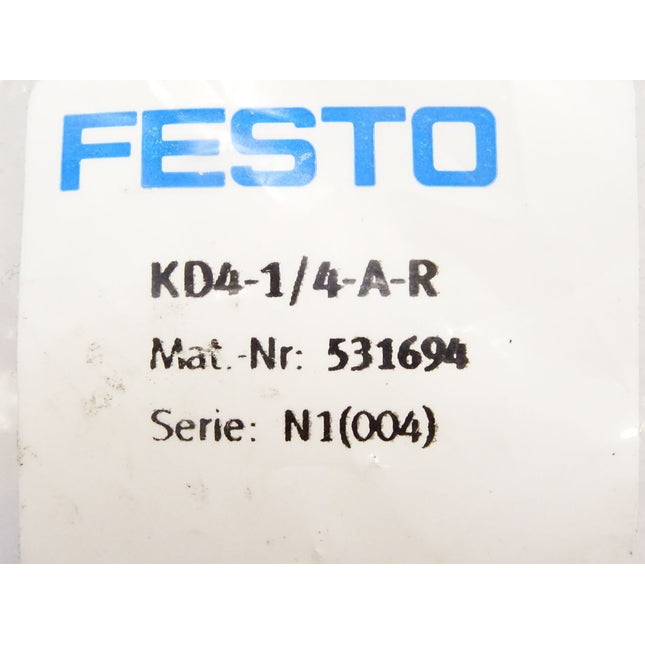 Festo KD4-1/4-A-R / 531964 / Neu OVP - Maranos.de