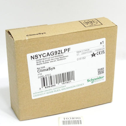 Schneider Electric ClimaSys Austrittsgitter NSYCAG92LPF / Neu OVP - Maranos.de
