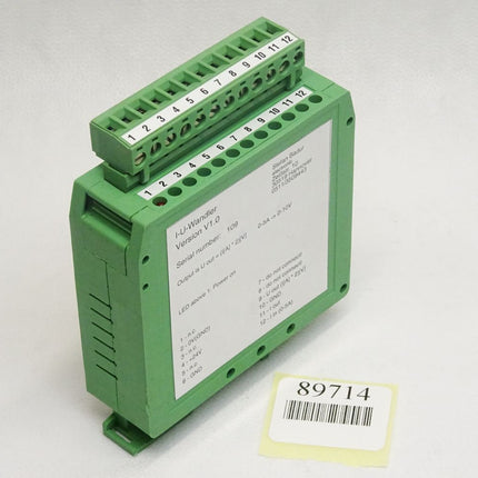 Stefan Badur electronic I-U-Wandler V1.0 - Maranos.de