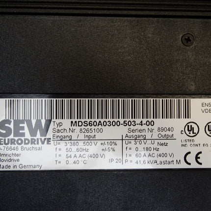 SEW 8227152 MDX60A0300-503-4-00 MDS60A0300-503-4-00 8265100 MDS60A-00 8227020 DFI Interbus-S 227 + Encoder In/Out + Resolver In - Maranos.de