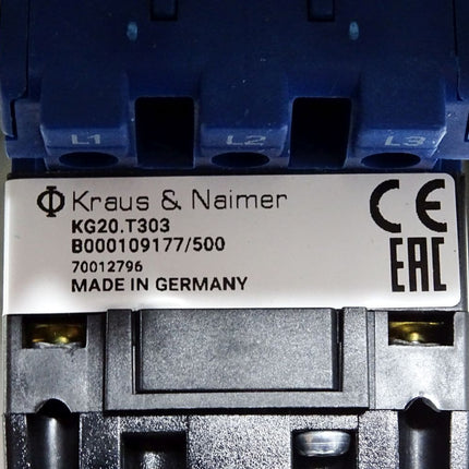 Kraus&Naimer Schalter KG20.T103/40 70012796 KG20.T303 / neu OVP - Maranos.de