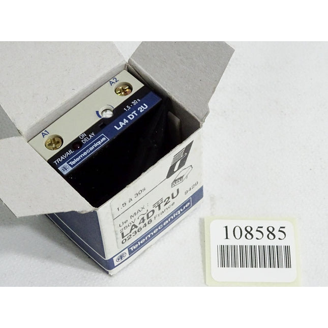 Telemecanique Elektronischer Verzögerer LA4DT2U 023646 1.5-30s / Neu OVP - Maranos.de