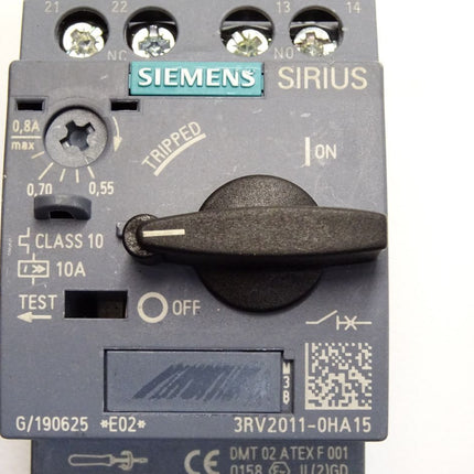 Siemens Sirius Leistungsschalter 3RV2011-0HA15 - Maranos.de