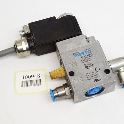 Festo 535897 Magnetventil MFH-3-1/8-Ex + Magnetspule VACF-B-K1-1-5-EX4-M 8059805 - Maranos.de