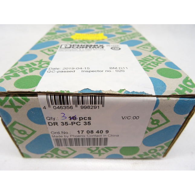 Phoenix Contact DR 35-PC 35 / 1708409 / Inhalt:3Stück / Tragschienenadapter / Neu OVP - Maranos.de