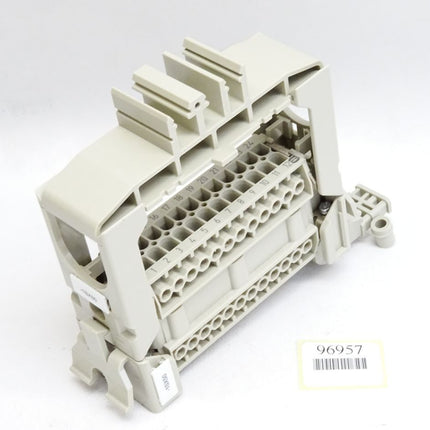 Harting Stecker Kontakteinsatz-Halterung Han24E-M-s 09330242601 + HAn24E-F-s 09330242701 - Maranos.de