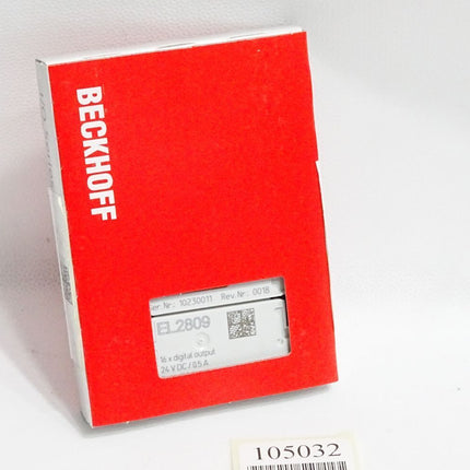 Beckhoff EL2809 Rev.0018 digitale Ausgangsklemme / Neu OVP versiegelt - Maranos.de