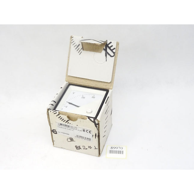 Frer Voltmeter 90° 0-300V AC / F72EVX300 / Neu OVP - Maranos.de