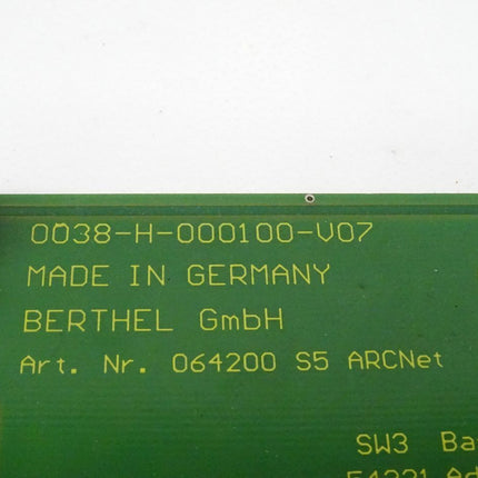 Berthel GmbH 0038-H-000100-V07 S5 ARCnet - Maranos.de