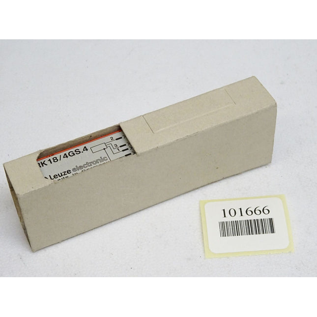 Leuze Electronic Reflexionslichtschranke RK18/4 GS.4 50011241 / Neu OVP - Maranos.de