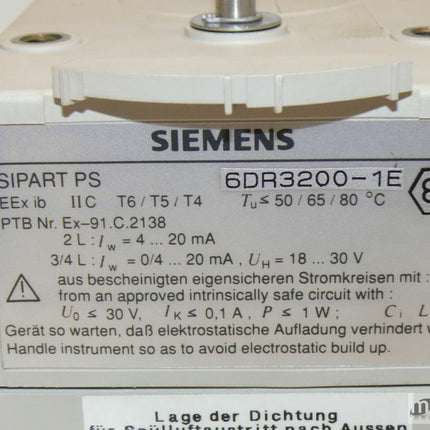 Siemens 6DR3200-1E Sipart SP 6DR3 200-1E - Maranos.de