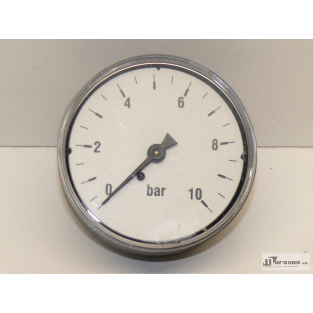unbenutzt Manometer 0-10 Bar - Maranos.de