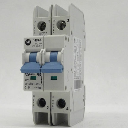 AB Allen Bradley 1489-A2C060 SER. A  Leitungsschutzschalter 2 Pole 6A C - Maranos.de