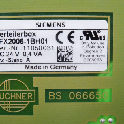 Siemens Verteilerbox 6FX2006-1BH01 / Neu OVP - Maranos.de
