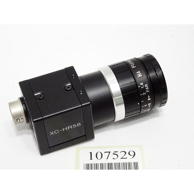 Sony Kamera XC-HR58 + Fujifilm Fujinon Objektiv HF12.5HA-1B 1:1.4/12.5mm - Maranos.de