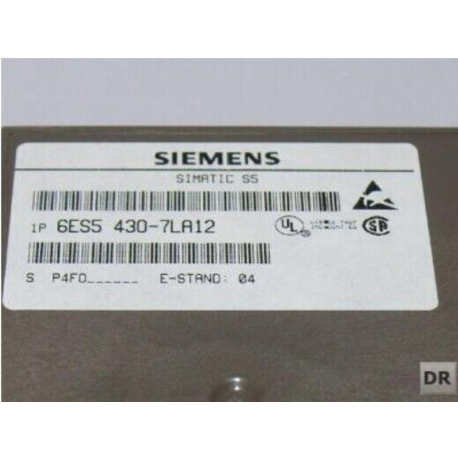 SIEMENS Simatic S5 / 6ES5430-7LA12 / 6ES 5430-7LA12 ohne Klappe - Maranos.de