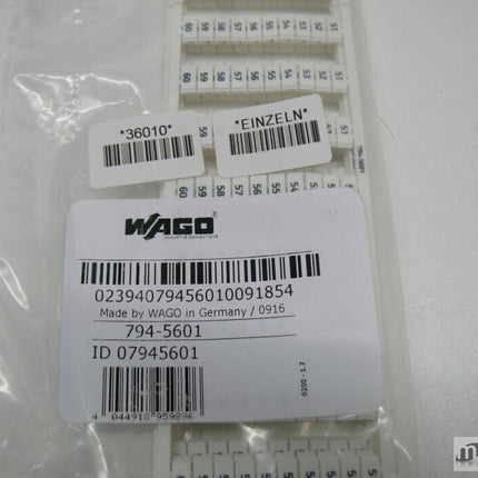 NEU 1x Wago 794-5601 Bezeichnungskarten - Maranos.de
