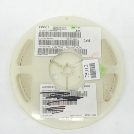 5000x EPCOS B37940-K5390-J / 39PF / 50V Widerstände Chip - Maranos.de