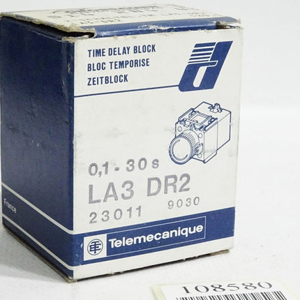 Telemecanique Zeitblock LA3DR2 0.1-30s 023011 / Neu OVP - Maranos.de