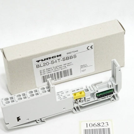 Turck BL20-S4T-SBBS BL20 Basismodul Zugfederanschlusstechnik / Neu OVP - Maranos.de