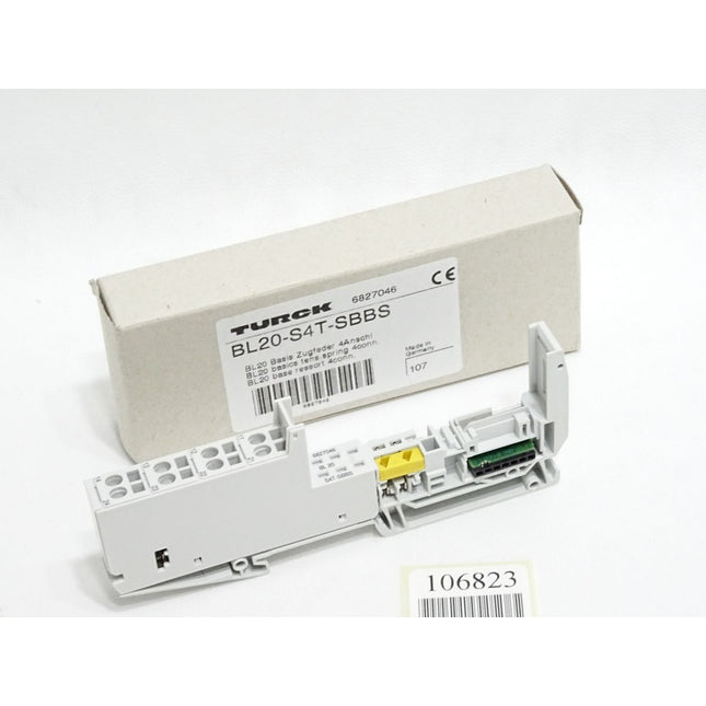 Turck BL20-S4T-SBBS BL20 Basismodul Zugfederanschlusstechnik / Neu OVP - Maranos.de