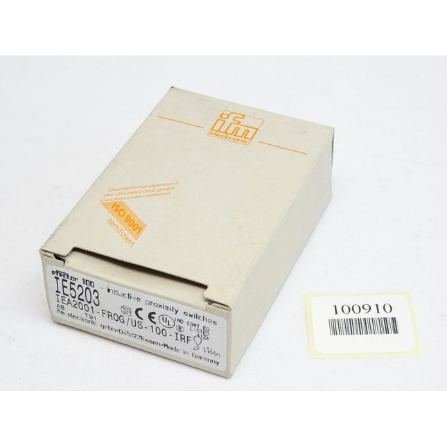 Ifm electronic IE5203 Induktiver Sensor IEA2001-FROG/US-100-IRF / Neu OVP - Maranos.de
