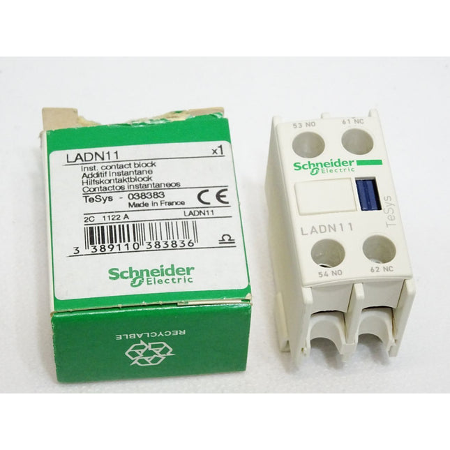 Schneider Hilfskontaktblock LADN11 / Neu OVP - Maranos.de
