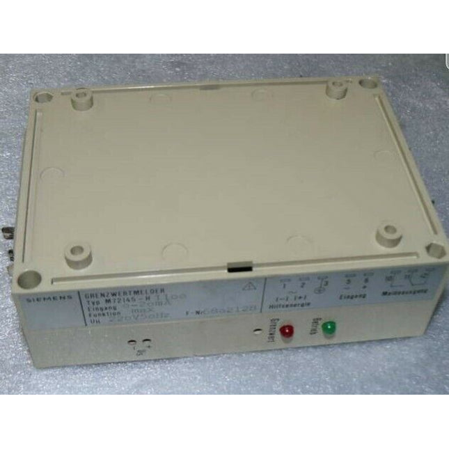 Siemens Grenzwertmelder M 72145-H 1100 / M72145-H1100 - Maranos.de