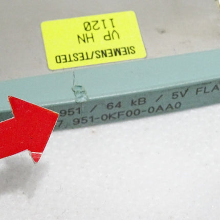 Siemens Memory Card 64KB 6ES7951-0KF00-0AA0 6ES7 951-0KF00-0AA0 - Maranos.de