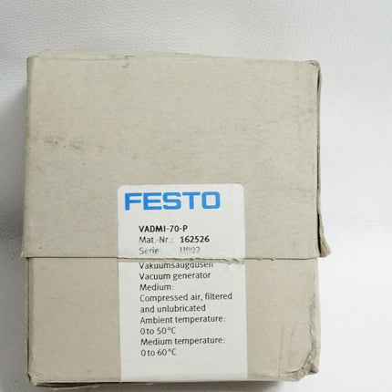 Festo 162526 VADMI-70-P Vakuumsaugdüse / Neu OVP - Maranos.de