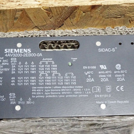 Siemens 4AV3200-2EB00-0A Trafo Transformator / Neu OVP - Maranos.de