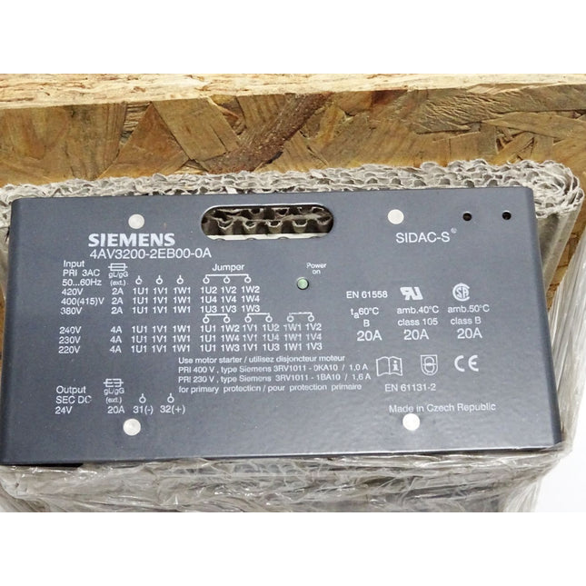 Siemens 4AV3200-2EB00-0A Trafo Transformator / Neu OVP - Maranos.de