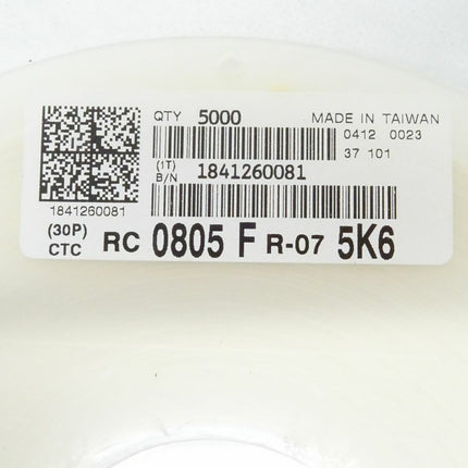 5000x Widerstände RC0805 5K6 Ohm - NEU - Maranos.de