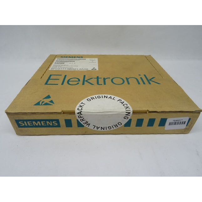 Siemens Sinumerik 840 C 6FC5111-0BA01-0AA0 / 6FC5 111-0BA01-0AA0 NEU/OVP versiegelt - Maranos.de