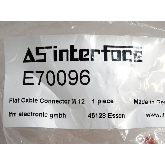 Ifm electronic AS Interface E70096 Flachkabelabgriff / Neu OVP - Maranos.de