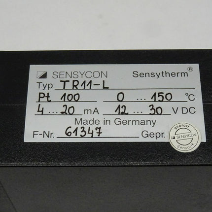 Sensycon TR11-L Temperatur-Messumformer V1HNA44CT001 - Maranos.de