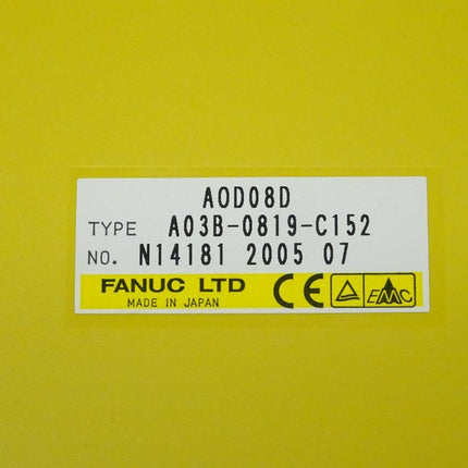 Fanuc AOD08D digitale Ausgabeeinheit A03B-0819-C152 // N14181 2005 07 - Maranos.de