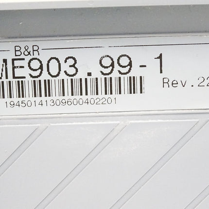 B&R 2ME903.99-1 Rev. 22.01 2010 Programmierbare Speicher SPS 1MEPROM 256kRAM - Maranos.de